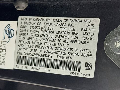 Used 2018 Honda CR-V EX image 12