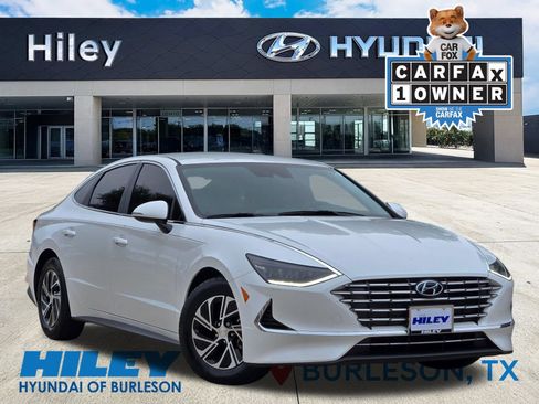Used 2023 Hyundai Sonata Blue w/ Cargo Package FWD image 1