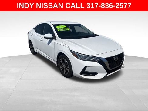 Used 2021 Nissan Sentra SV image 1