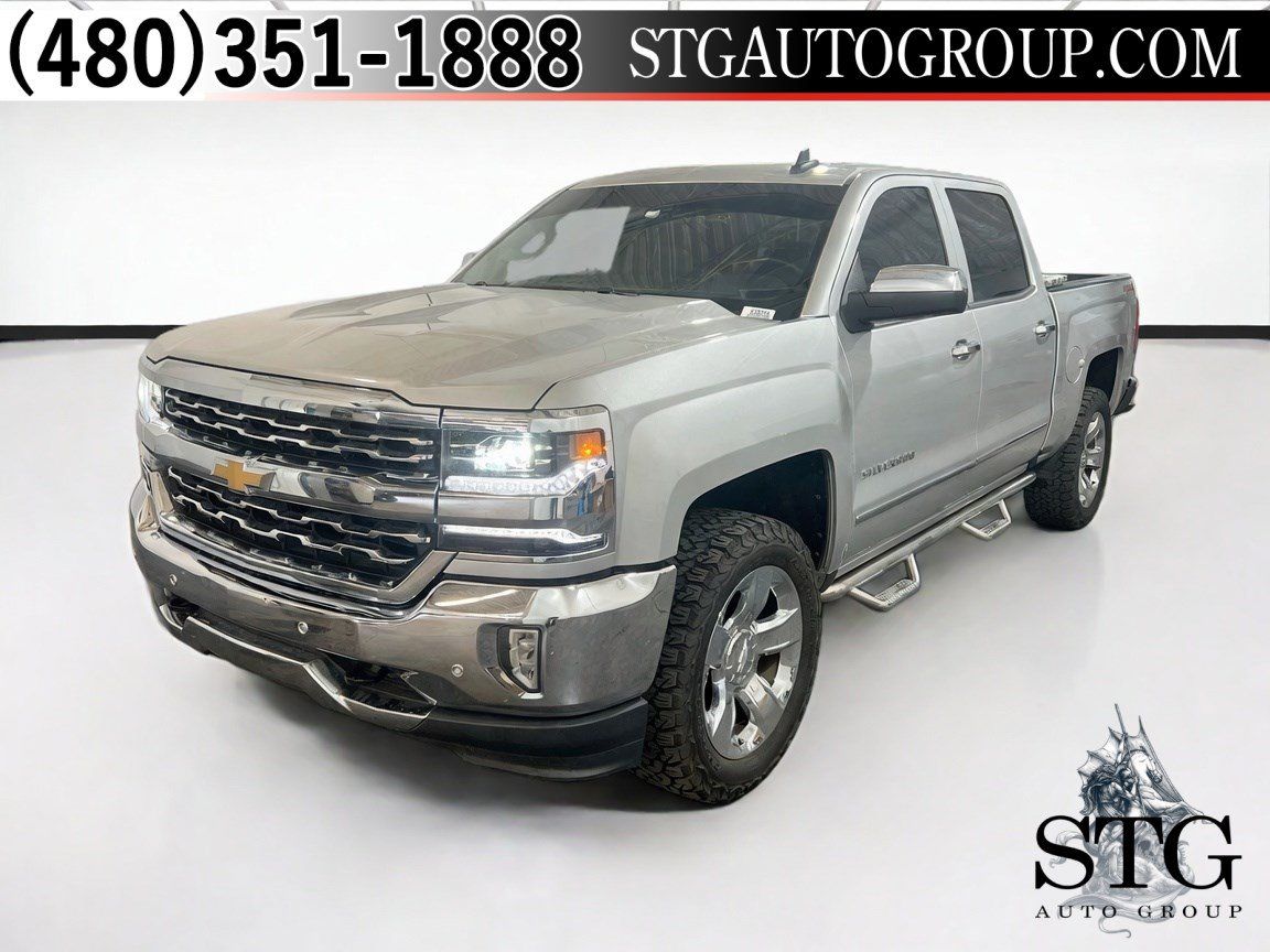 Used 2018 Chevrolet Silverado 1500 LTZ w/ LTZ Plus Package AWD/4WD image 1