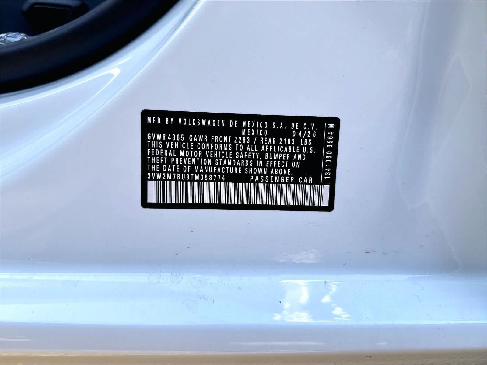 New 2026 Volkswagen Jetta GLI Autobahn FWD image 14