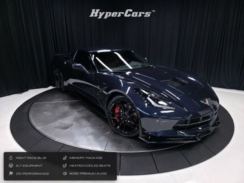 Used 2016 Chevrolet Corvette Stingray Coupe w/ 2LT Preferred Equipment Group RWD image 1