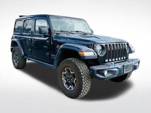 Used 2021 Jeep Wrangler Unlimited Rubicon 4xe w/ Steel Bumper Group image 9
