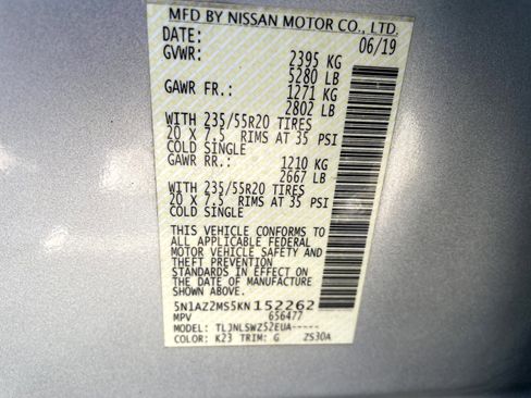 Used 2019 Nissan Murano Platinum image 22