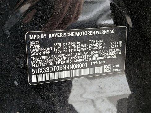 Used 2022 BMW X4 xDrive30i w/ Parking Assistance Package image 18