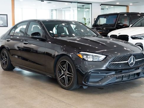 Used 2022 Mercedes-Benz C 300 4MATIC Sedan w/ AMG Line w/ Night Package image 3