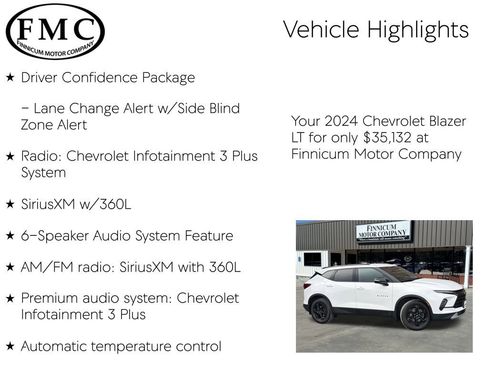 Used 2024 Chevrolet Blazer LT w/ Midnight/Sport Edition image 21