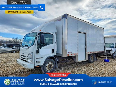 Used 2021 Isuzu NPR image 1