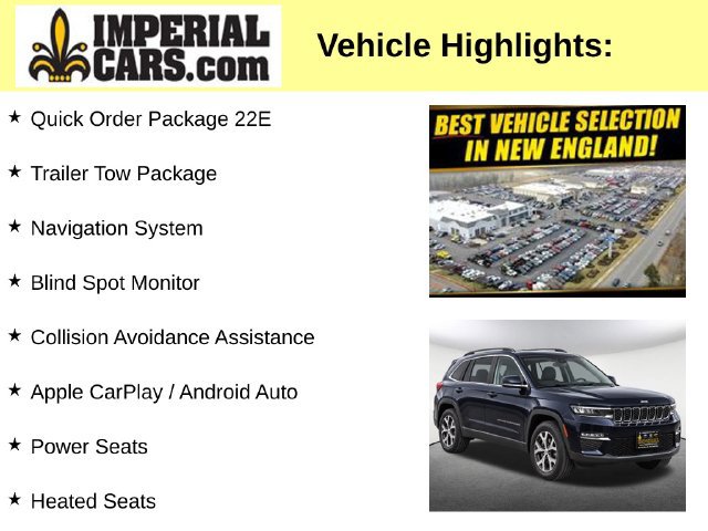 Used 2024 Jeep Grand Cherokee Limited w/ Trailer Tow Package AWD/4WD image 3