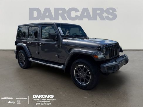 Used 2021 Jeep Wrangler Unlimited Sahara AWD/4WD image 1
