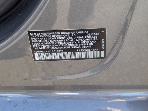 Used 2020 Volkswagen Passat 2.0T R-Line image 34