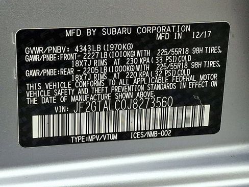 Used 2018 Subaru Crosstrek 2.0i Limited image 27