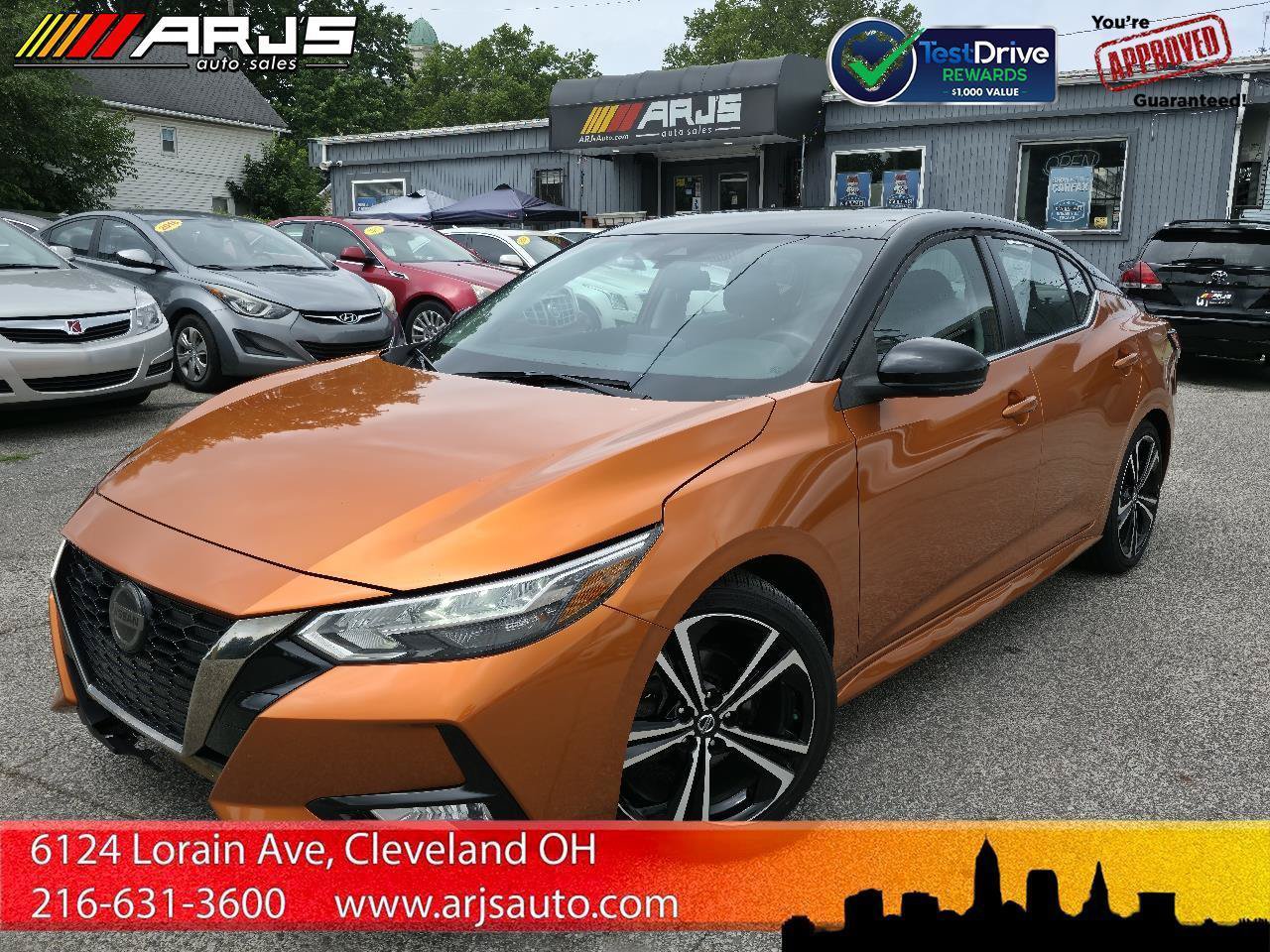 Used 2021 Nissan Sentra SR FWD image 1