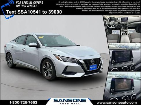 Certified 2021 Nissan Sentra SV image 1