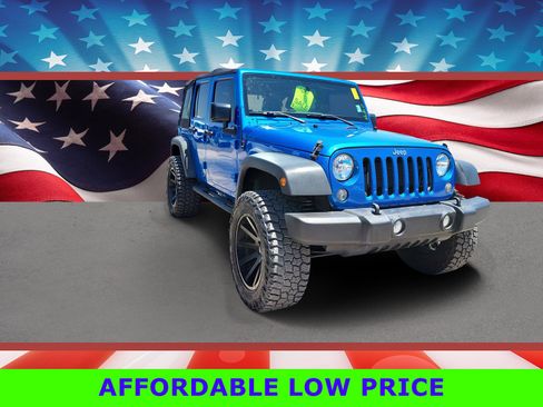 Used 2016 Jeep Wrangler Unlimited Sport w/ Quick Order Package 24S AWD/4WD image 1