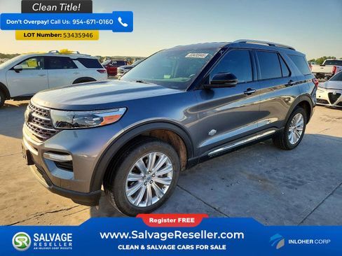 Used 2022 Ford Explorer King Ranch w/ Class IV Trailer Tow Package AWD/4WD image 1