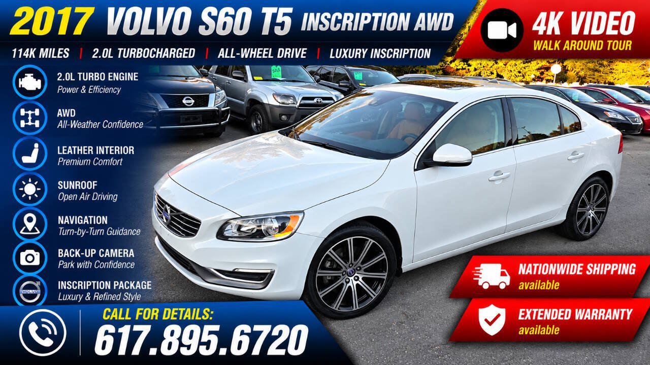 Used 2017 Volvo S60 T5 Inscription AWD/4WD image 1