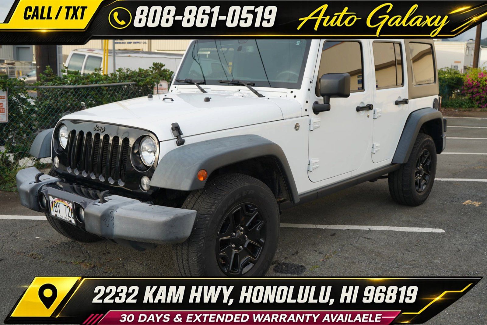 Used 2015 Jeep Wrangler Unlimited Sport AWD/4WD image 1
