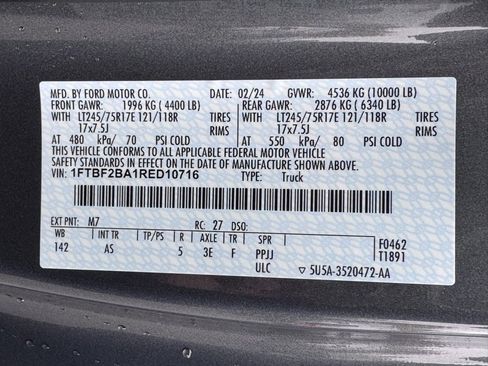 Used 2024 Ford F250 XL w/ XL Driver Assist Package image 39