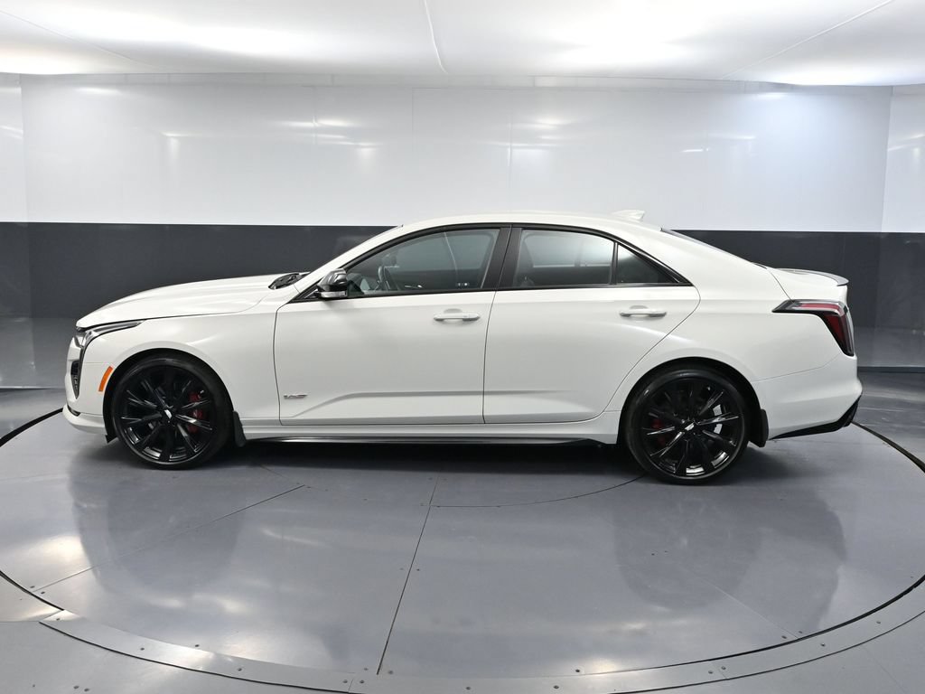 Used 2023 Cadillac CT4 V w/ LPO, ONYX Package AWD/4WD image 6