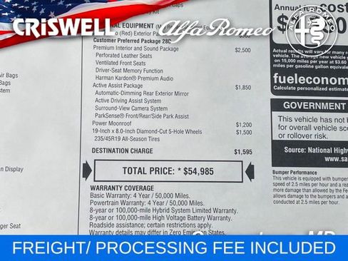 Used 2024 Alfa Romeo Tonale Ti image 50