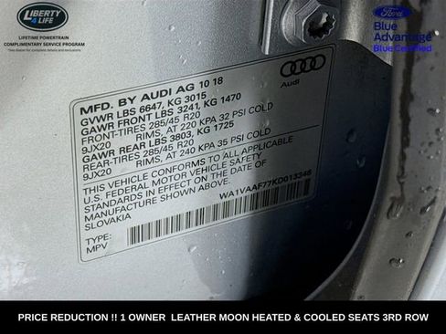 Used 2019 Audi Q7 3.0T Prestige image 35