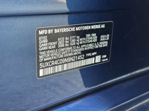 Used 2022 BMW X5 sDrive40i w/ M Sport Package RWD image 50