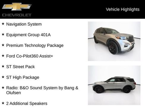 Used 2021 Ford Explorer ST w/ Equipment Group 401A AWD/4WD image 5