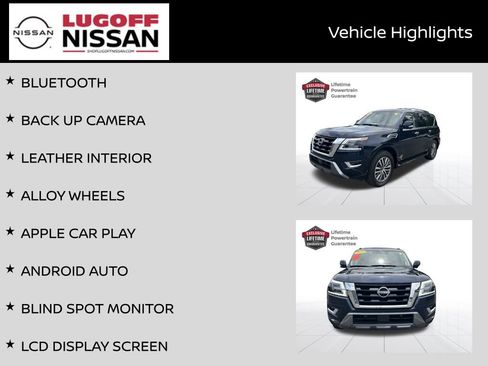 Used 2023 Nissan Armada SL w/ Captain's Chairs Package RWD image 3