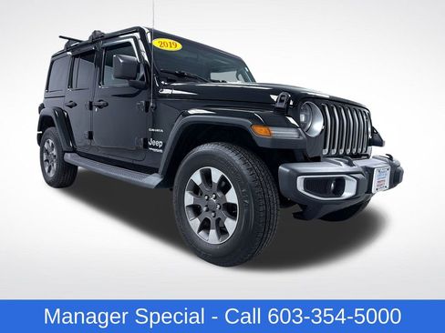Used 2019 Jeep Wrangler Unlimited Sahara w/ Dual Top Group image 1