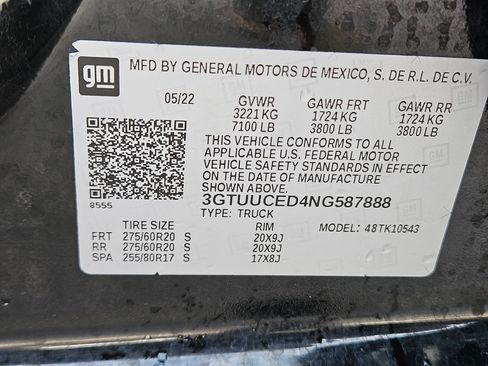 Used 2022 GMC Sierra 1500 Elevation w/ X31 Off-Road Package image 35