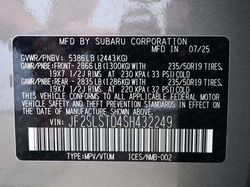 Used 2025 Subaru Forester Touring AWD/4WD image 38