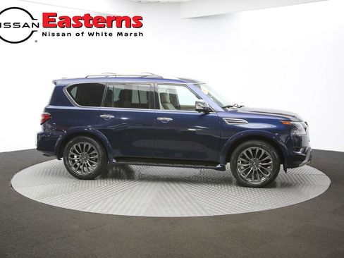 Used 2023 Nissan Armada Platinum w/ Captain's Chairs Package image 76