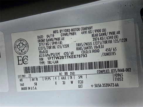 Used 2019 Ford F250 Lariat w/ Lariat Ultimate Package image 33