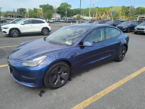 Used 2021 Tesla Model 3 Long Range AWD/4WD image 1