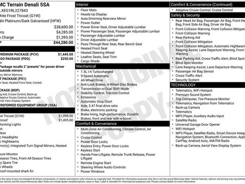 Certified 2024 GMC Terrain Denali w/ Denali Premium Package AWD/4WD image 4