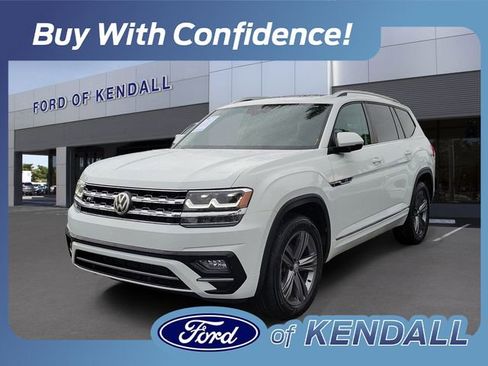 Used 2019 Volkswagen Atlas SEL R-Line AWD/4WD image 1
