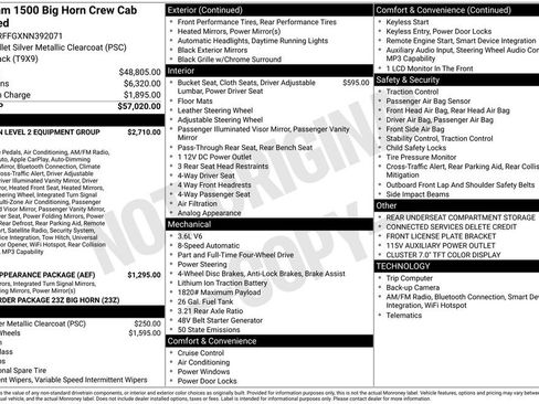 Certified 2022 RAM 1500 Big Horn AWD/4WD image 7