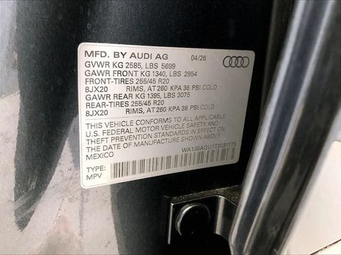 New 2026 Audi SQ5 Prestige AWD/4WD image 9