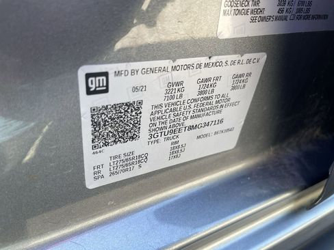 Certified 2021 GMC Sierra 1500 AT4 w/ AT4 Value Package AWD/4WD image 34