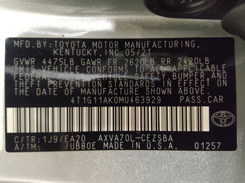 Used 2021 Toyota Camry SE image 33