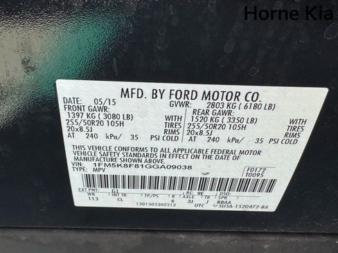 Used 2016 Ford Explorer Limited w/ Equipment Group 301A AWD/4WD image 32