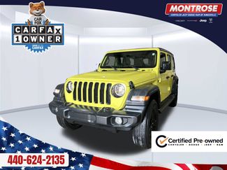 Certified 2023 Jeep Wrangler Unlimited Sport AWD/4WD video 1
