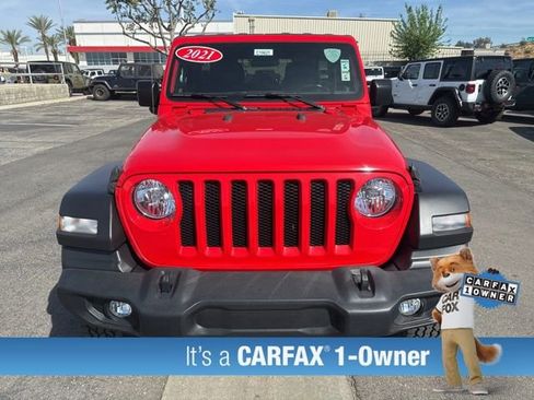 Certified 2021 Jeep Wrangler Unlimited Sport AWD/4WD image 9