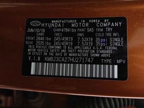 Used 2017 Hyundai Tucson Sport w/ Cargo Package image 45