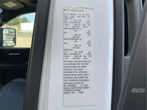 Used 2020 Chevrolet Silverado 3500 W/T w/ WT Convenience Package RWD image 18
