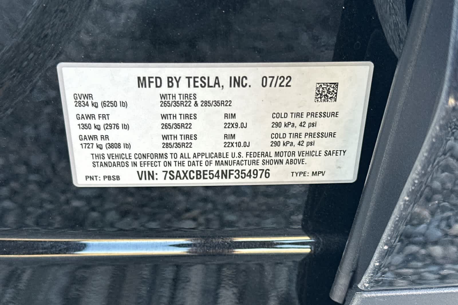 Used 2022 Tesla Model X AWD/4WD image 31