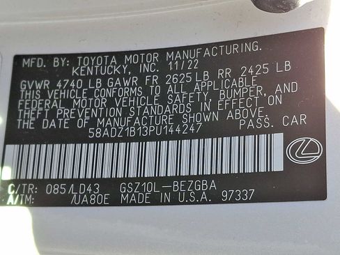 Used 2023 Lexus ES 350 w/ Premium Package image 26