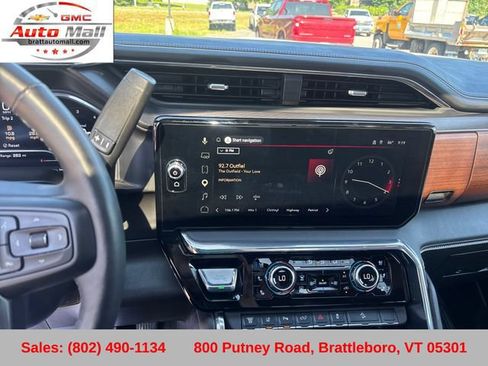Certified 2025 GMC Sierra 3500 Denali Ultimate w/ Snow Plow Prep/Camper Package AWD/4WD image 19