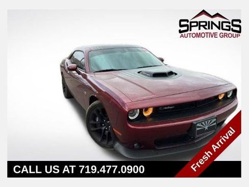 Used 2022 Dodge Challenger R/T Scat Pack w/ Shaker Package RWD image 1